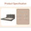Lit plateforme gris-894207115