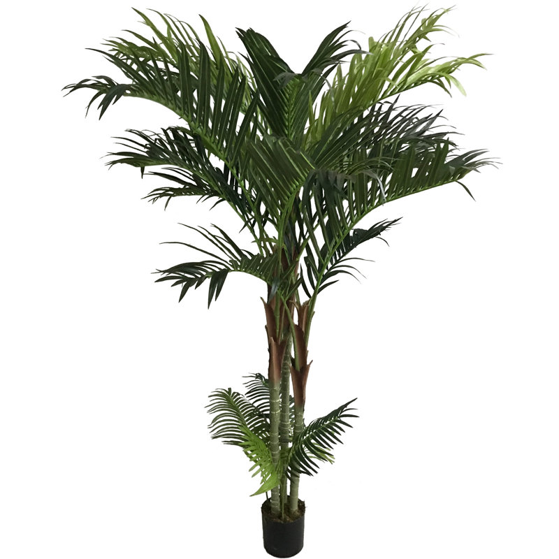 Palmier Areca artificiel en pot de fleurs