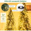 Lighted Artificial Pine Christmas Tree