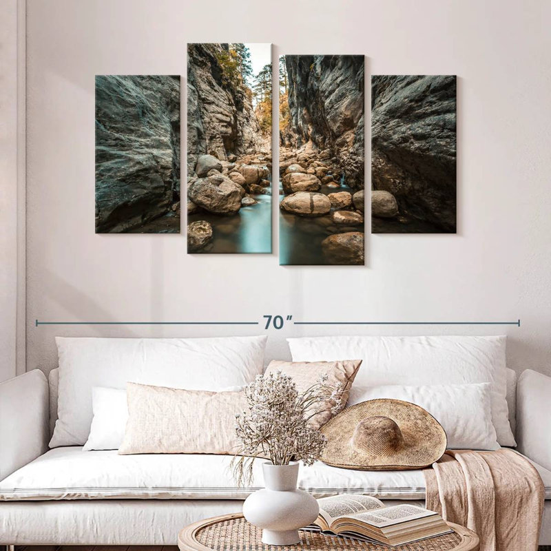 Alvord River Canyon à Antalya, H 32 po x l 52 po