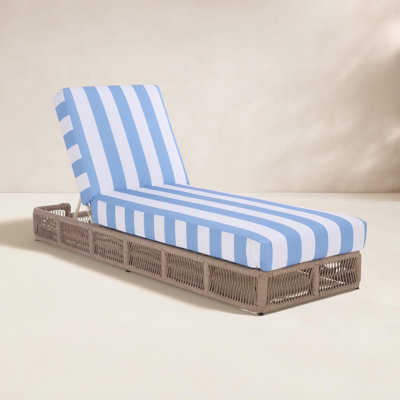 Langley 25" Patio Chaise Lounge