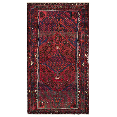 Tapis rouge Andelz 3 pi 6 po x 6 pi 7 po