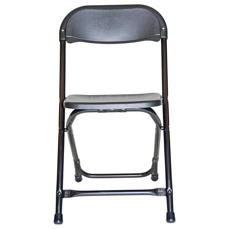 Chaise de bureau pliante pour enfants Rhino, Noir