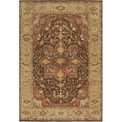 International Hand Knotted Wool Area Rug