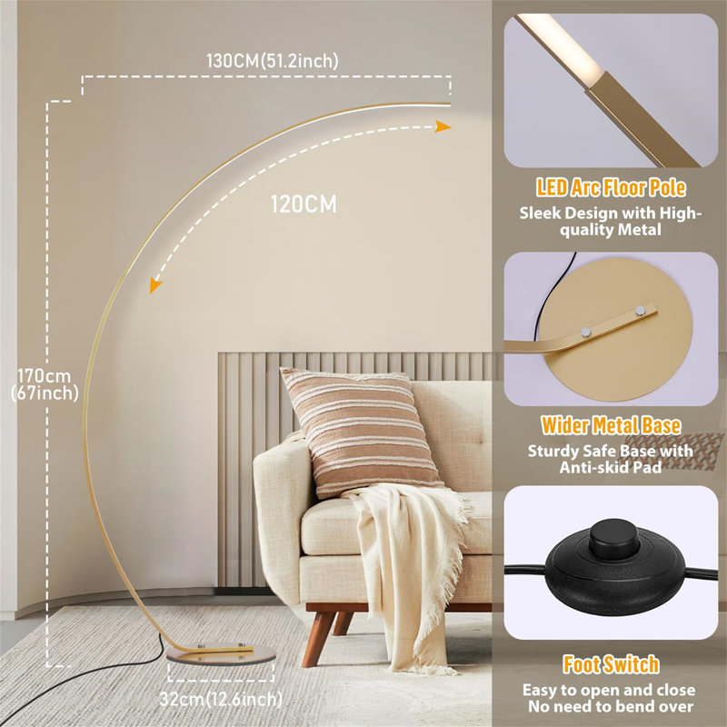 170cm LED Column Floor Lamp