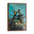Brown Floater Framed