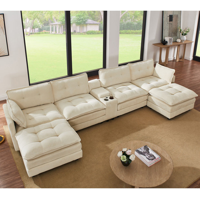 Canapé modulaire Cloud, Beige