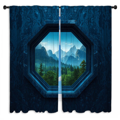 Rideaux obscurcissant et obscurcissant Mountain