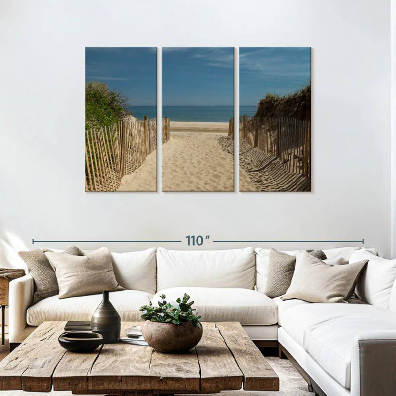 Gillard Path To Cape Cod Beach, 48" H x 74" W