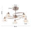Aldiana Glass Semi Flush Mount-2023146970