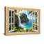 Paysage et nature, cascade tropicale, vue sur l'océan, scène de fenêtre-1713685700-1713685698-1713685699