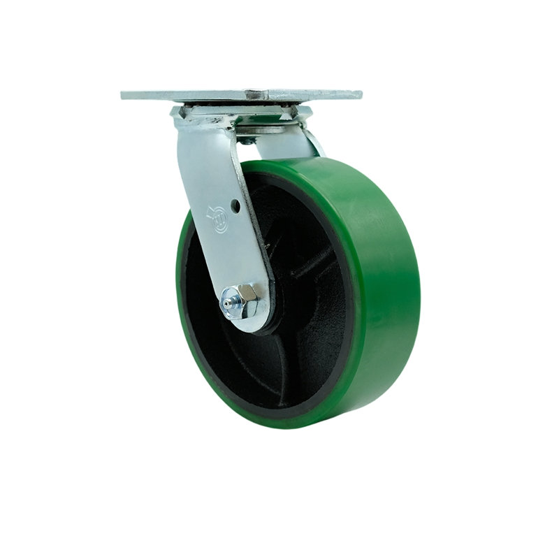 Polyurethane on Cast Iron Caster
