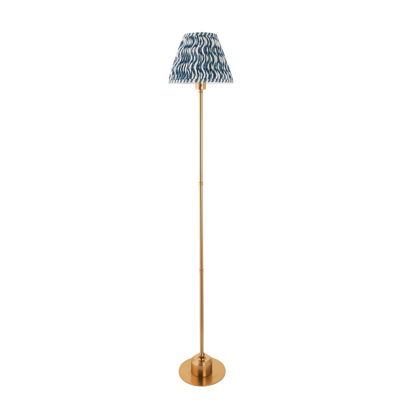 Burley Rechargeable Floor Lamp, Blue