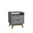 Clea Modern 2-Drawer Nightstand w/ Open Shelf - Bedside Table W.20.78'-1449605332