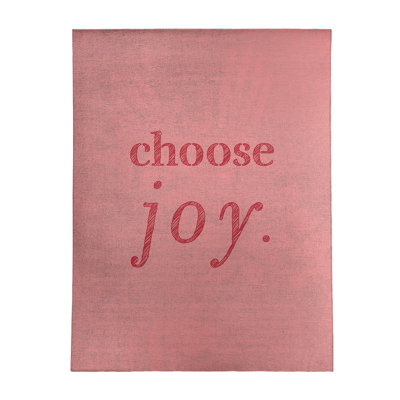 Quotes Chenille Indoor Rug