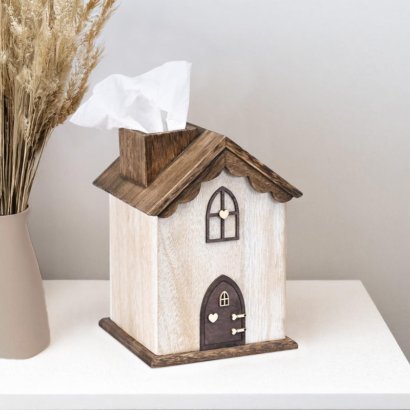 Couvercle de boîte à mouchoirs Farmhouse