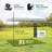 Caravan Canopy White Polypropylene Side Wall for Canopy
