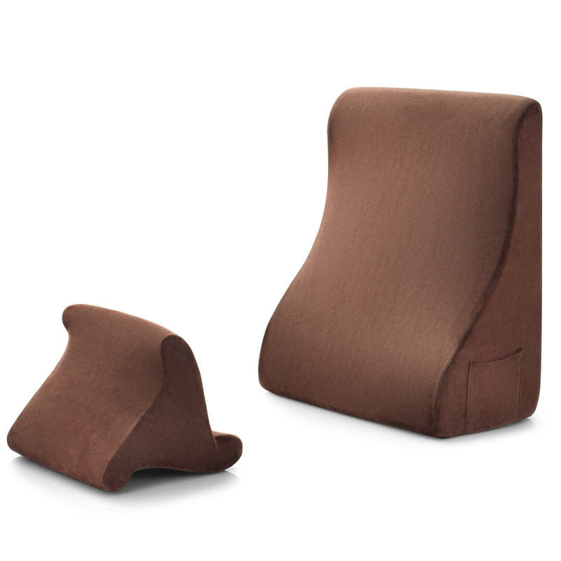 Memory Foam Medium Support Pillow, Brown
