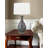 Cinisello 30" Charcoal Grey and Light Grey Table Lamp with USB Port