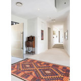 Kilim brun Shirvan 3 pi 2 po x 5 pi 3 po