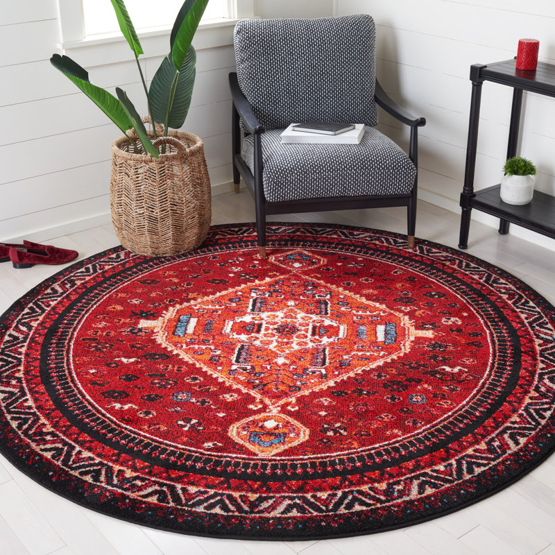 Tapis oriental performance Emeralda, Rond 6 pi 7 po