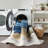 Dinene Machine Washable Cotton Area Rug with Non-Slip Backing-1867275597