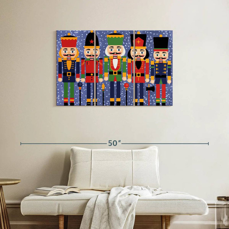 Nutcracker, 24" H x 38" W