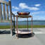 Iron Tray Top End Table