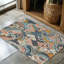Tapis tressé chromatique-253352988