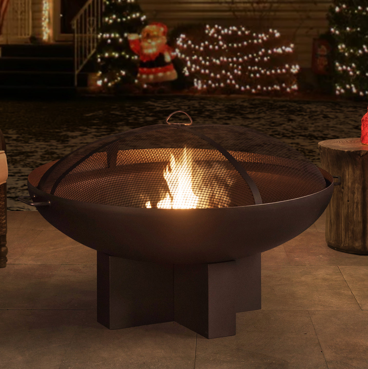 Kiyaan Round Fire Pit