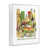 Giclée encadrée blanc bord de mer sélectionné