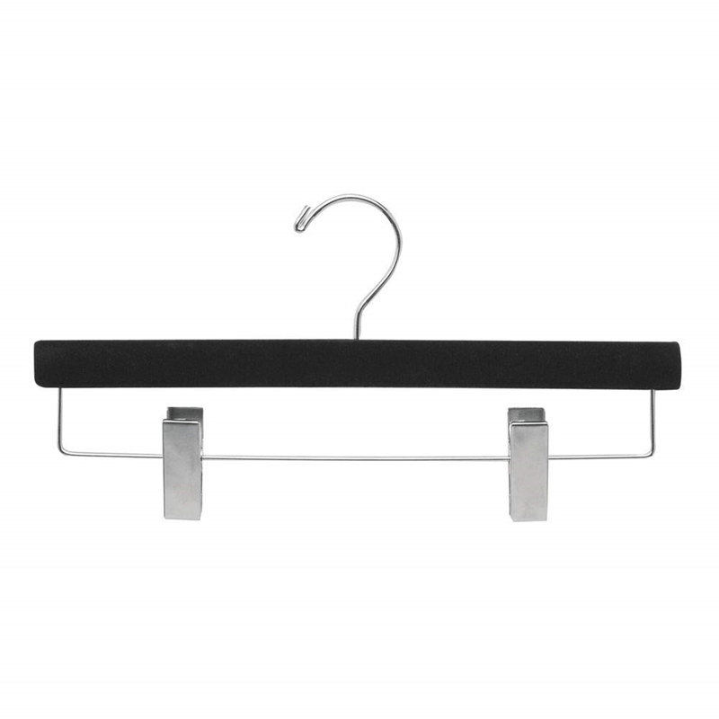 Rebrilliant - Cintre en bois de velours noir 14 po
