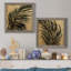 Lush Palm I - ensemble de 2 peintures sur toile encadrées-1995499224-1995499231