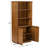 Hudson Wood 5-Shelf Storage Bookcase-608362089