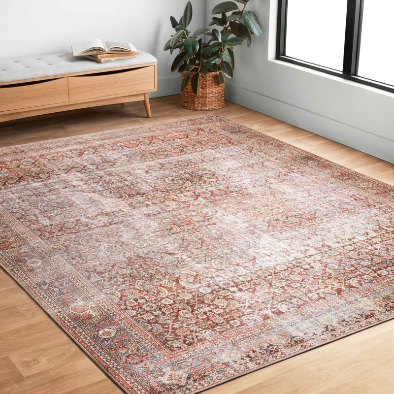 Sim Oriental Indoor Rug, Rectangle 7'6" x 9'6"