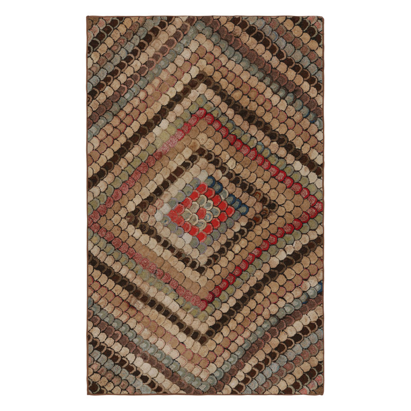 One-of-a-Kind Rectangle 4’4”x7’1” Area Rug