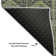 Premium Machine Washable Cerrito AMF574 Green Rug