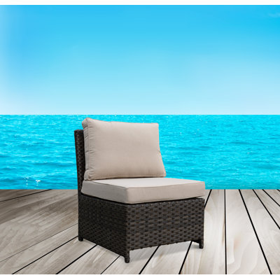 Chaise avec coussin Hefley