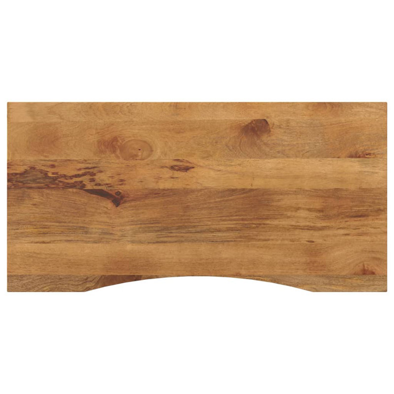 Weissport Solid Wood Table Top, Brown, 2.5cm H x 110cm W x 60cm D