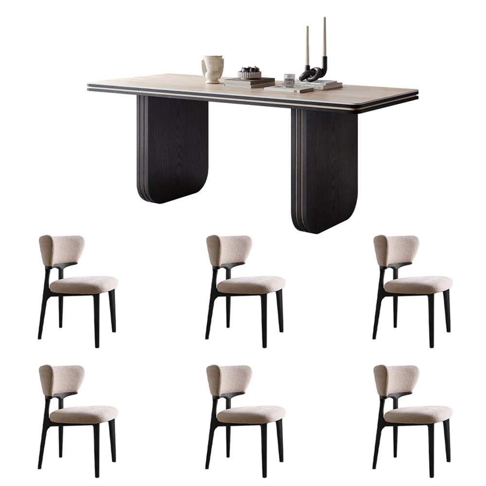 Vintage Style Bauhaus Slate Antique Dining Table 2026 New Black High ... - Vintage Vintage High End Apartment