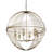 Baysview 6 - Light Dimmable Lantern Globe Chandelier