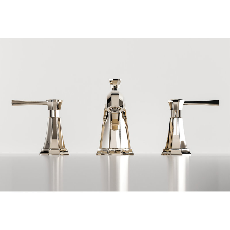 Deco™ Widespread Bathroom Faucet with Drain Assembly, Polished Nickel