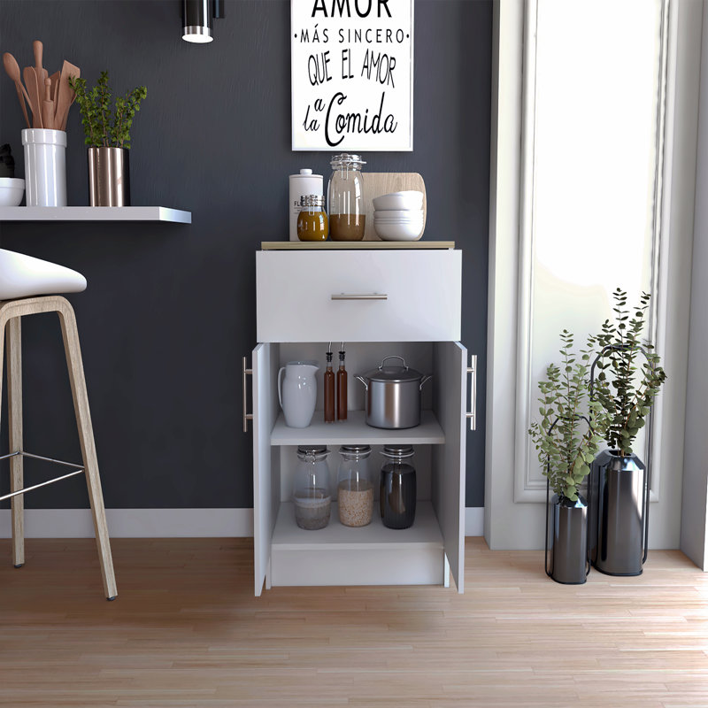 Garde-manger, un tiroir, deux tablettes intérieures