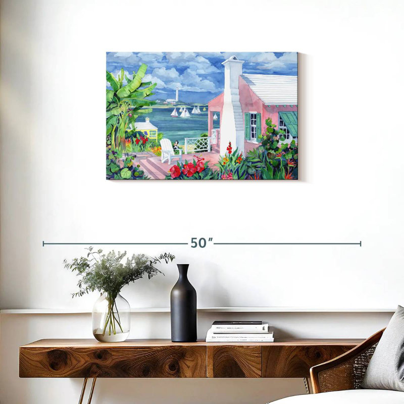 Bermuda Cove, 20" H x 30" W