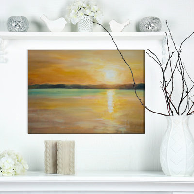 " Sunset Over The Horizon "