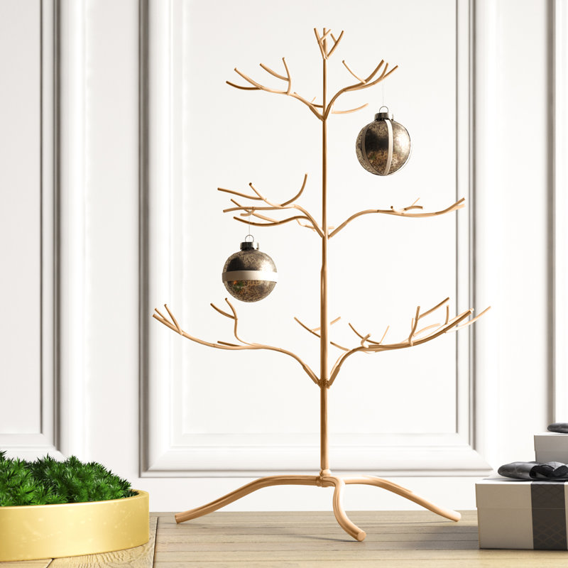 Metal Ornament Accessory, Gold, 24" H x 16.5" W x 15" D