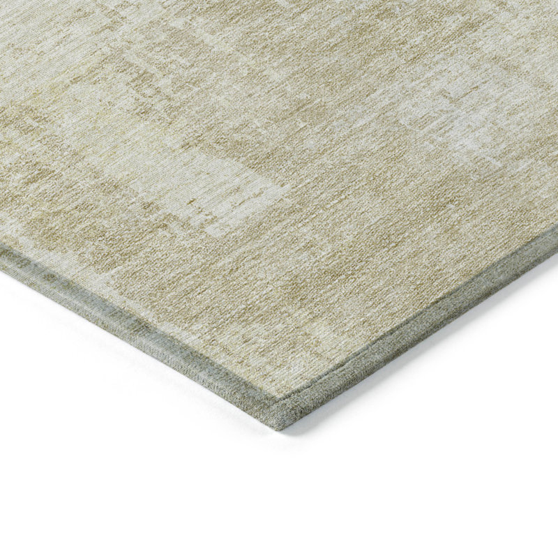 Lamanna Washable Abstract Indoor / Outdoor Rug, Rectangle 5' x 7'6"