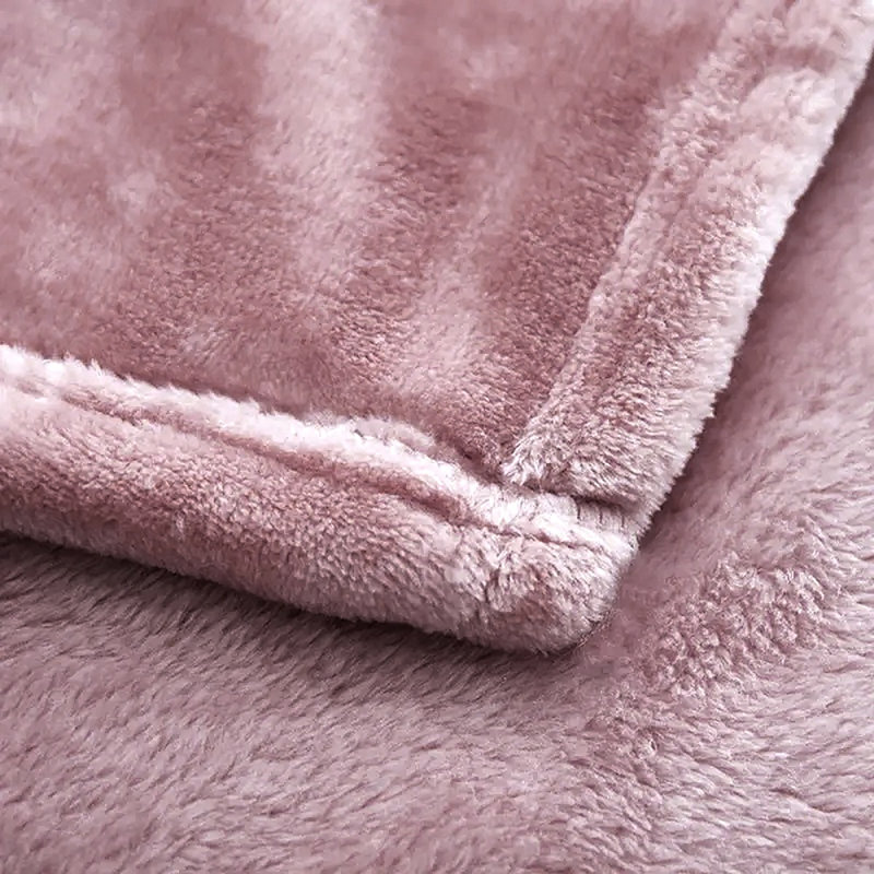 Couverture , Rose, Jeté