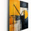Lemon Loops Abstract Shapes - Horloge murale formes abstraites-1039278108