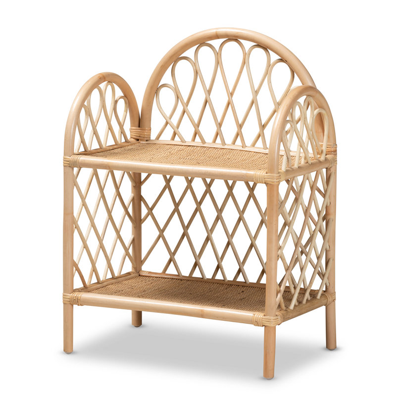 29.7'' Tall Rattan End Table